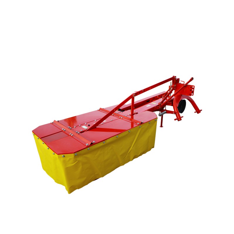 Angebauter Rasenmäher