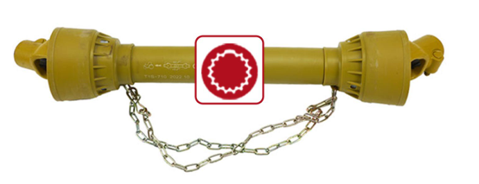 Zapfwellenwellen-Evolventen-Keilverzahnungsrohr