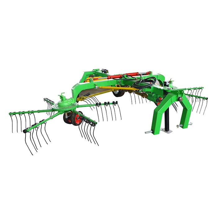 Rotary -Traktor -Rechen